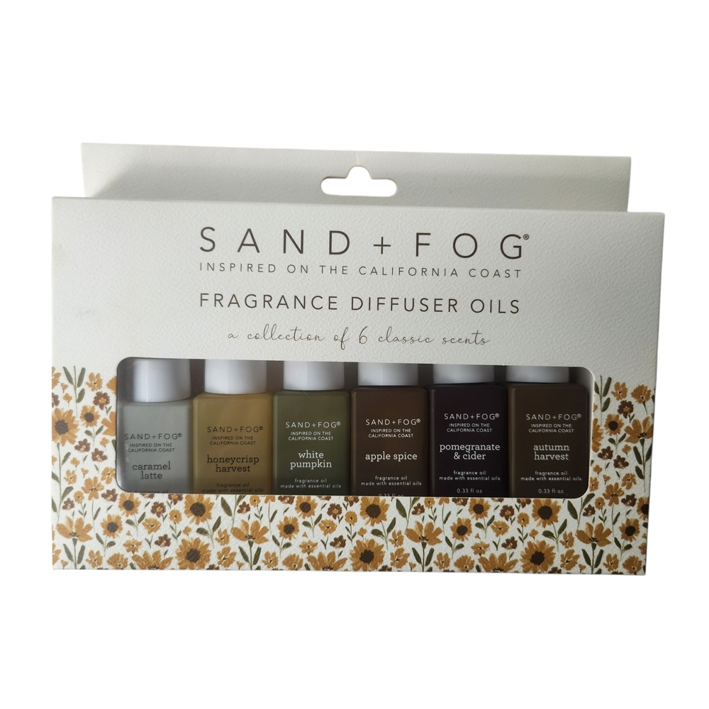 Sand + Fog Fragrance Diffuser Oils Set Signature Fall Scents